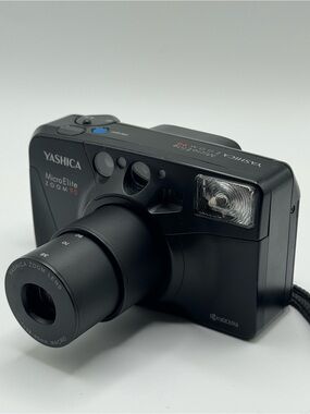 Yashica Micro Elite Zoom 90 35mm Point & Shoot Film camera w/38-90mm Lens tested